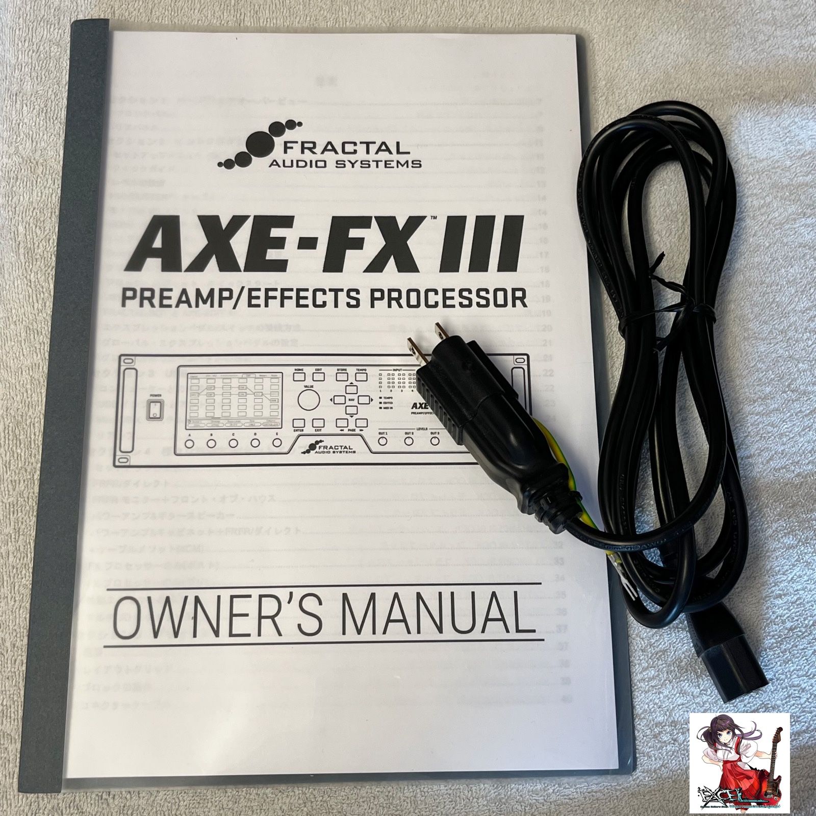 中古)FRACTAL AUDIO SYSTEMS「AXE-FX3」+EXCEL PRESETインストール版