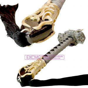 アンドロイド兵士 白・黒 剣 風 コスプレ用造形アイテム