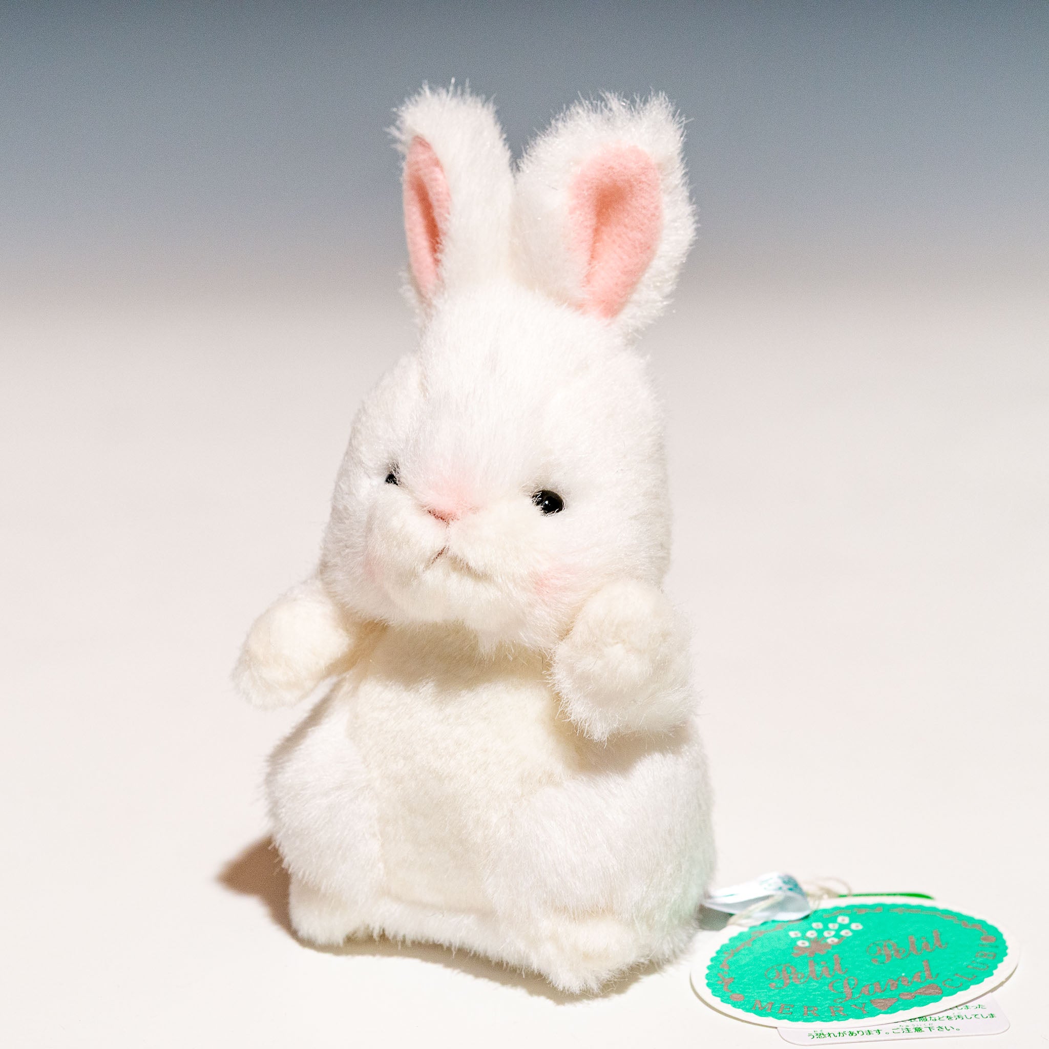 たけのこ TAKENOKO ぬいぐるみ プチプチらんど 森のなかま ウサギ 白