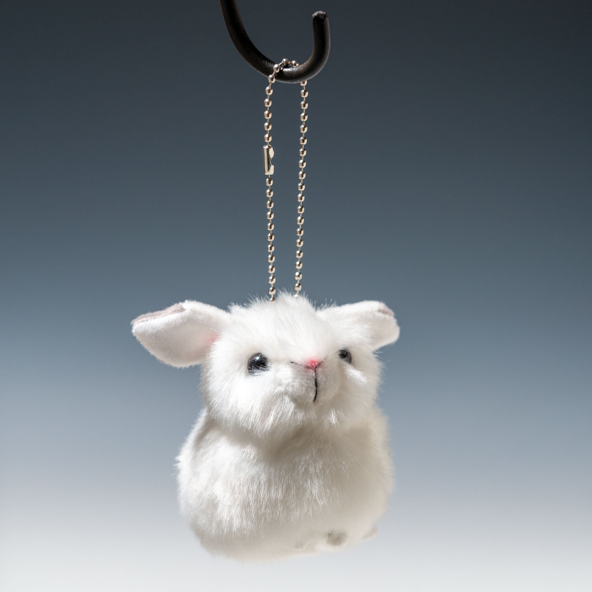 吉徳 ぬいぐるみ りくのなかまたち 雪うさぎ マスコット 180012