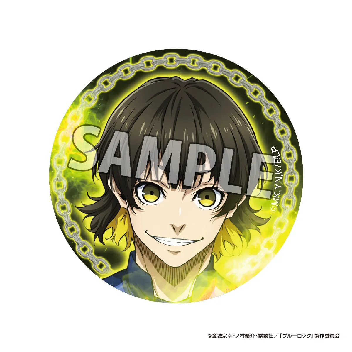 アイアップ公式通販】TVアニメ『ブルーロック』 グリッター缶バッジ