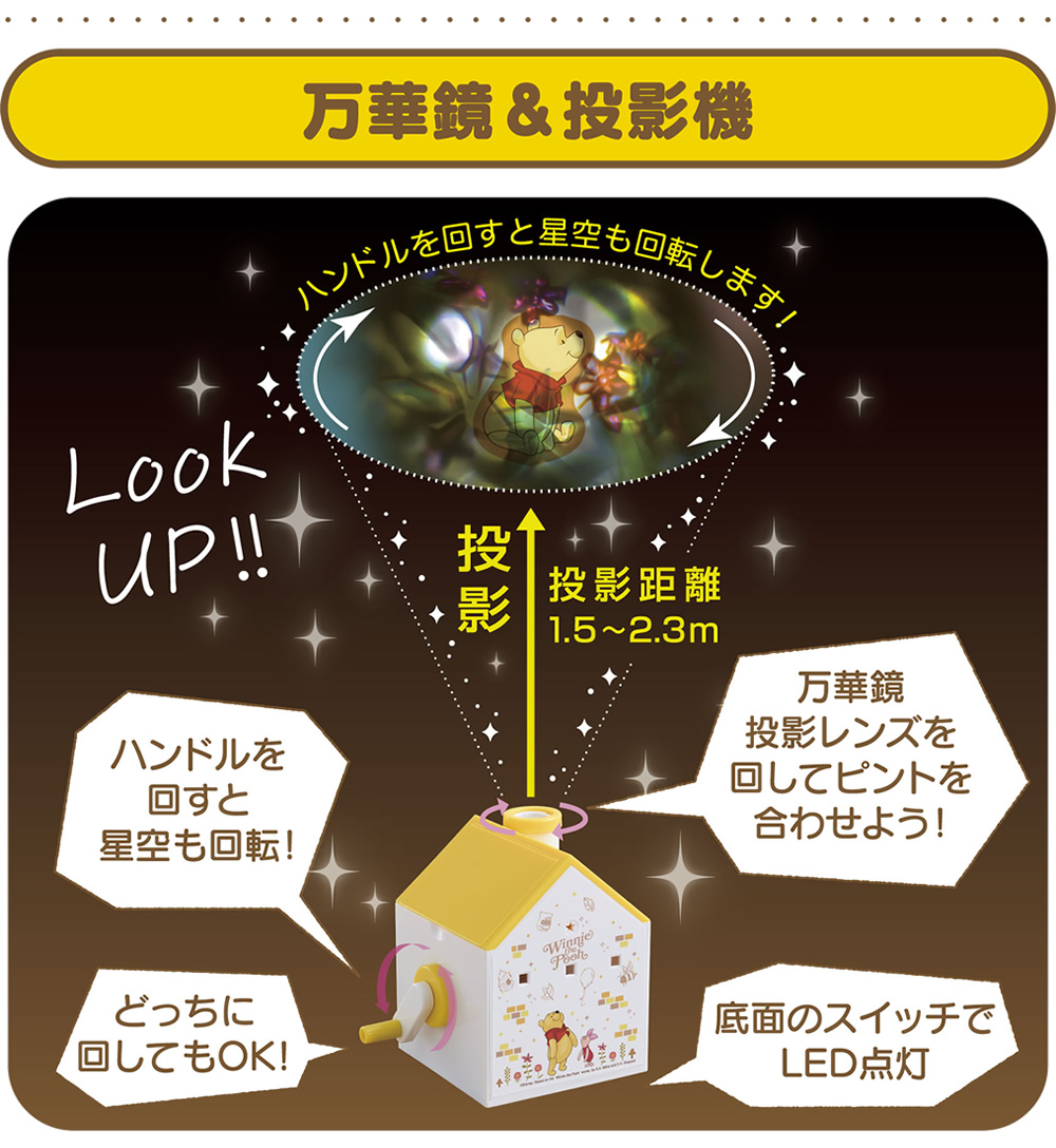 アイアップ公式通販】くまのプーさん カレイドスコープハウス｜おもちゃ