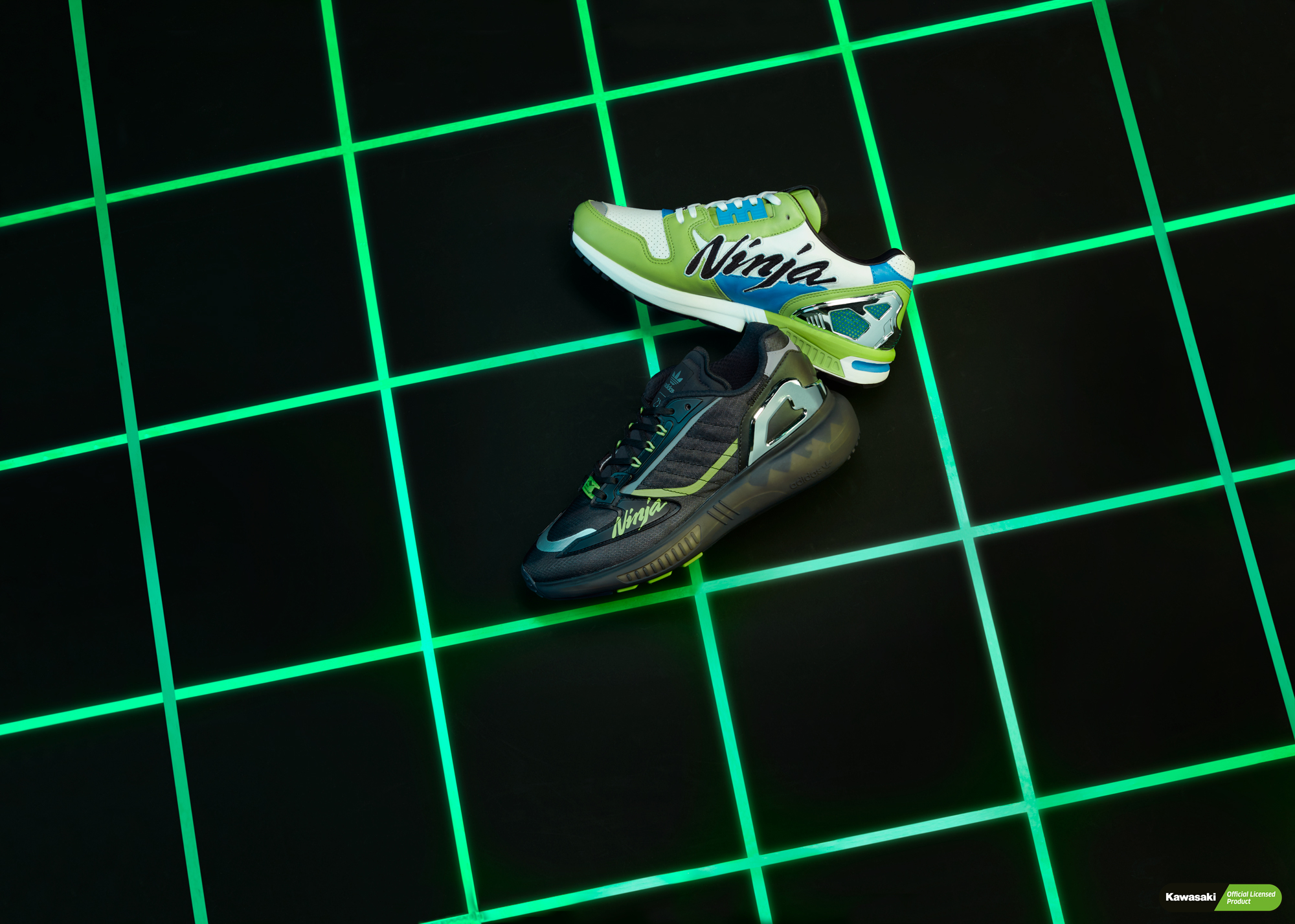 adidas OriginalsとモーターサイクルカンパニーKawasakiが初コラボ