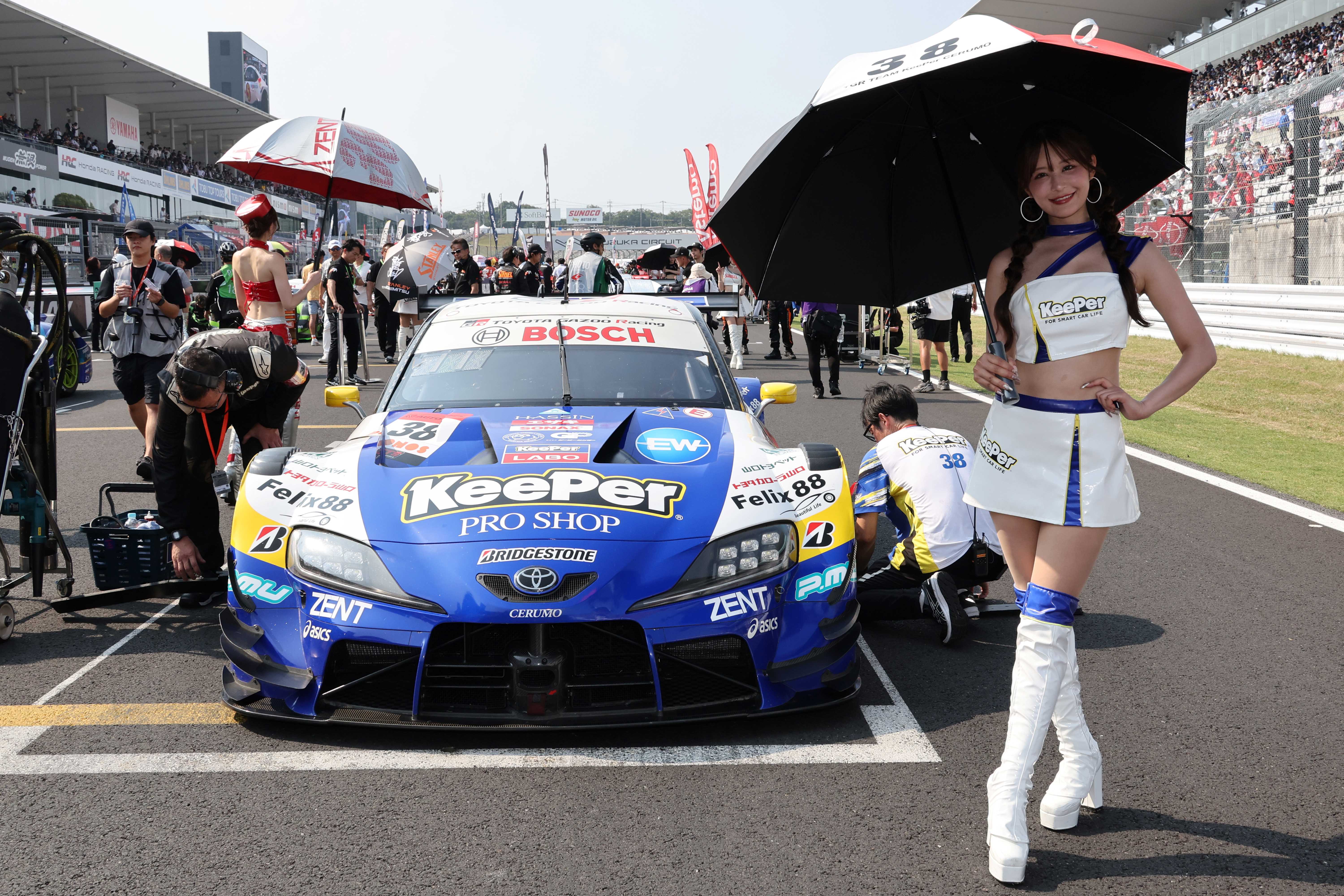 KeePer CERUMO GR Supra を応援しています！ ｜ EZAKI GROUP エザキ