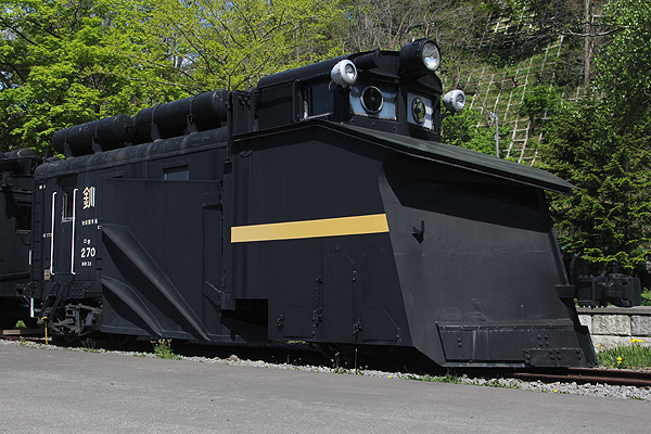 キ100 単線用ラッセル式除雪車