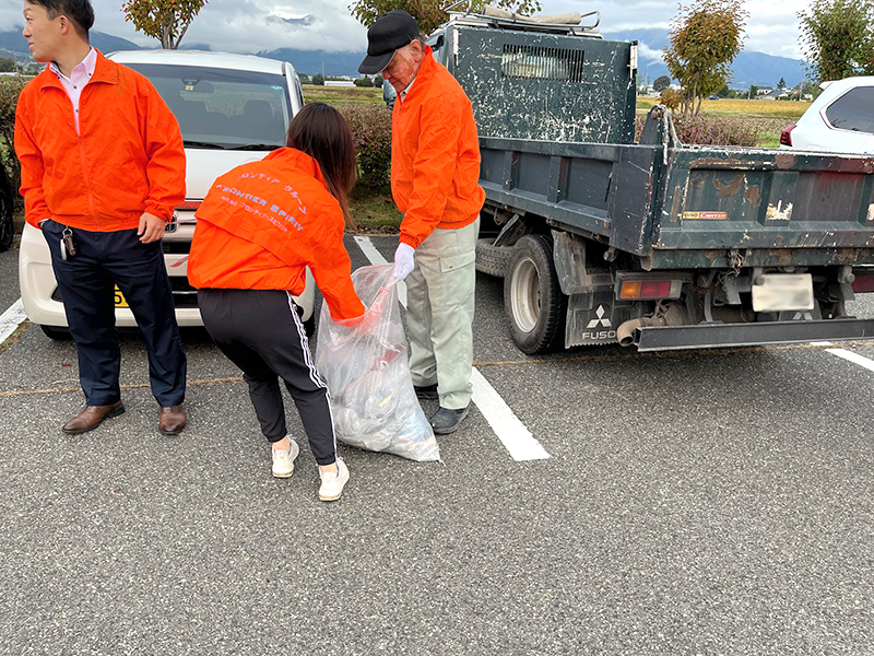 秋のごみゼロ運動 - 株式会社フロンティア・スピリット | 解体工事