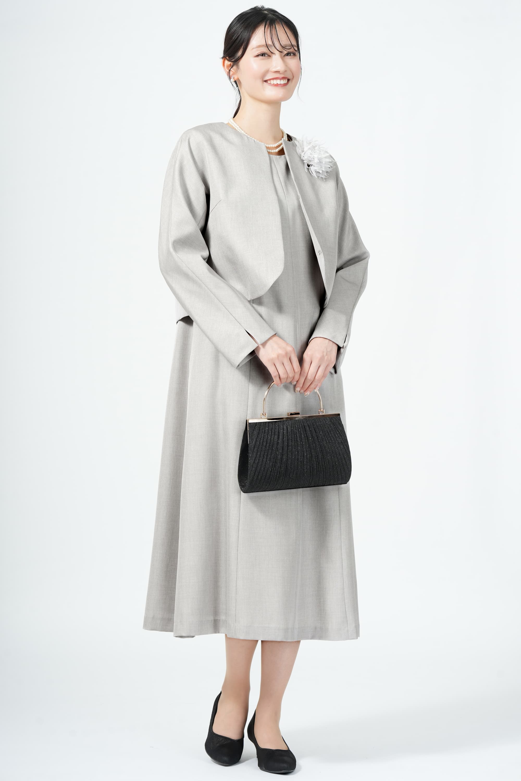 RIFANNE 東京ソワール ナチュラルフレアライトグレードレスセット (M