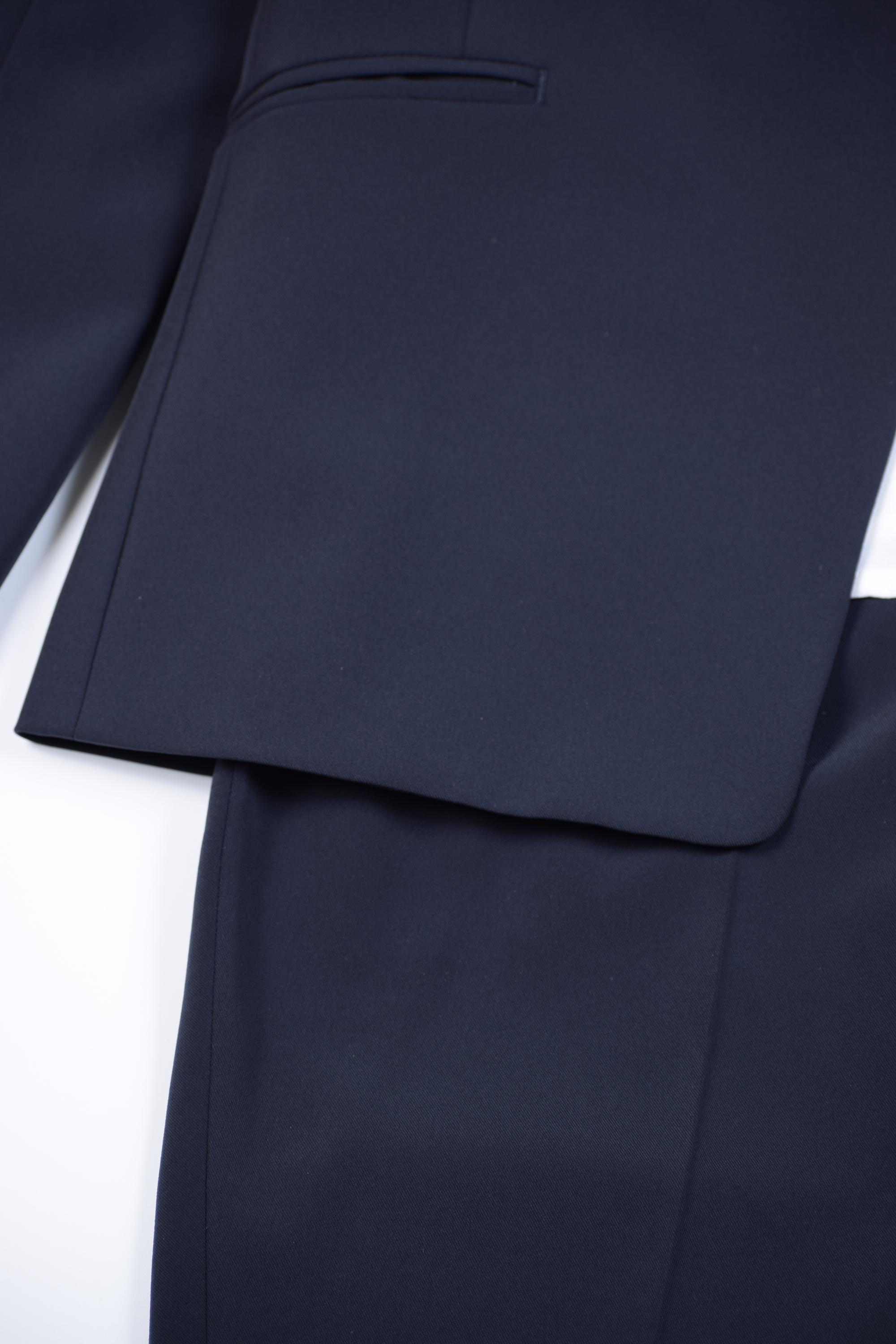 UNITED ARROWS green label relaxing ノーラペルジャケット×ネイビー