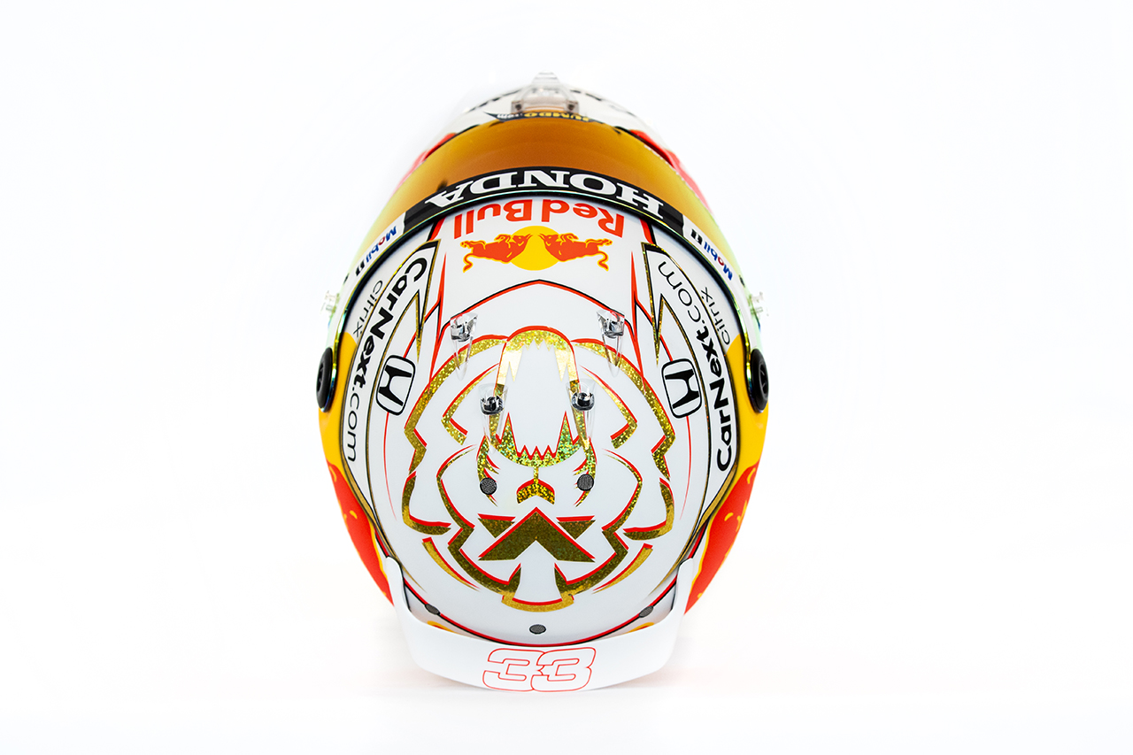 マックス・フェルスタッペン 2021年 F1ヘルメット （レッドブル