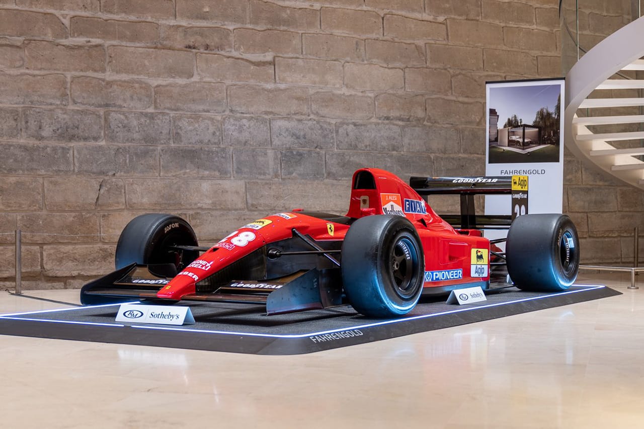 ジャン・アレジの1991年F1マシン『フェラーリ 643』が5億円で落札