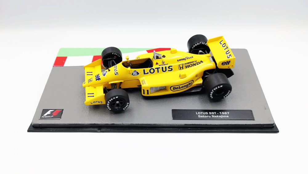 デアゴF1 第002号 ロータス99T 中嶋悟 | F1ミニカーあれこれ