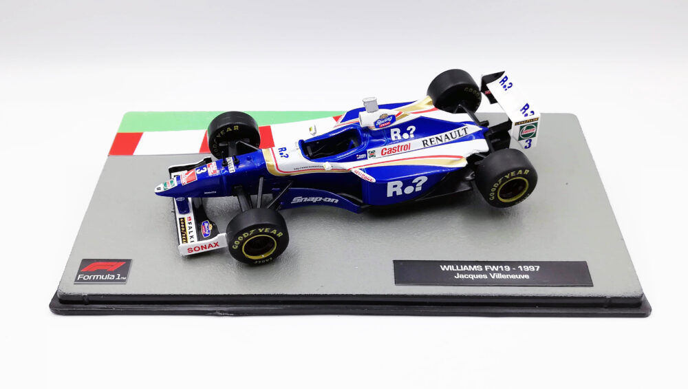 デアゴF1 第044号 ウイリアムズFW19 J.ヴィルヌーブ | F1ミニカーあれこれ