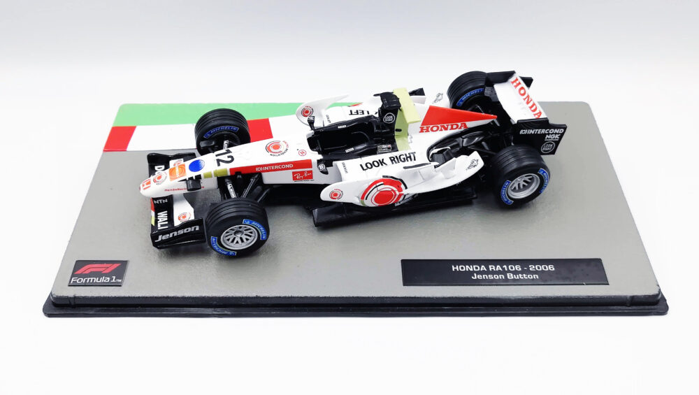 デアゴF1 第039号 ホンダRA106 J.バトン | F1ミニカーあれこれ