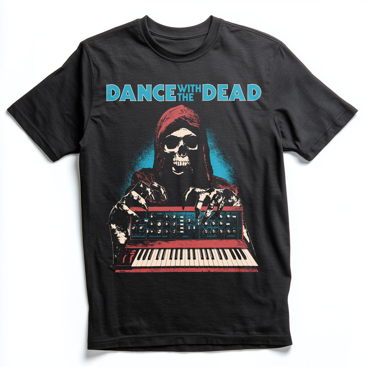 Reaper Synthesizer T-Shirt | DANCE WITH THE DEAD