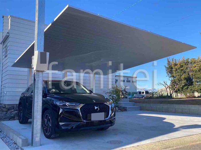 正規】LIXILカーポートSC 後方支持2台用 テラス屋根を値引47%工事販売