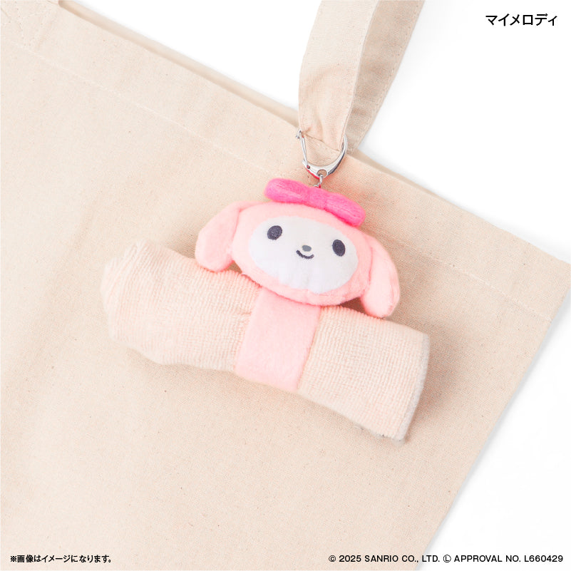 サンリオキャラクターズ 蓄光マスコットループホルダー マイメロディ