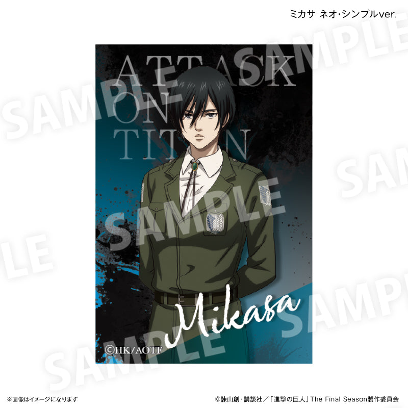 進撃の巨人 ミニアートスタンド ミカサ ネオ・シンプルver. – FAN+Life