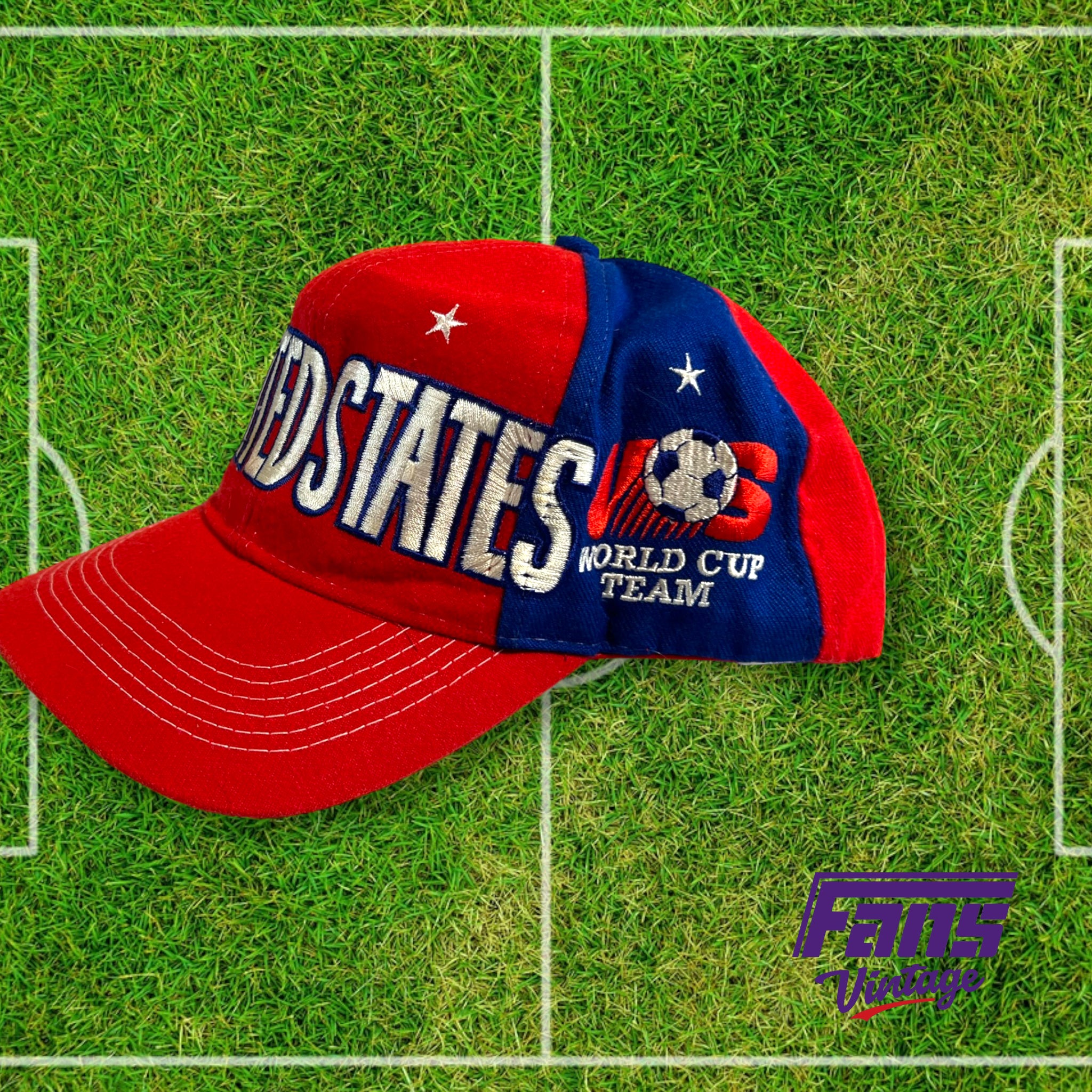 90s vintage Adidas Untied States World Cup snapback hat – Fans Vintage