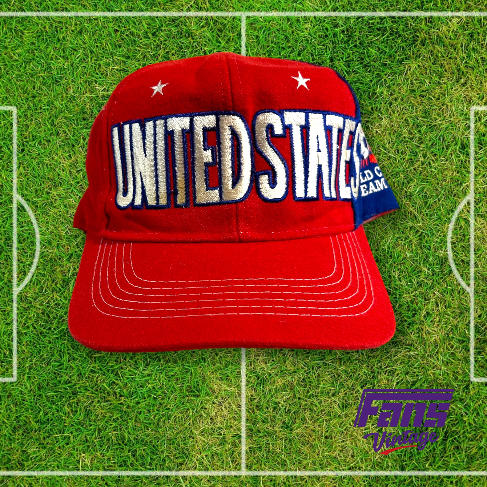 90s vintage Adidas Untied States World Cup snapback hat – Fans Vintage