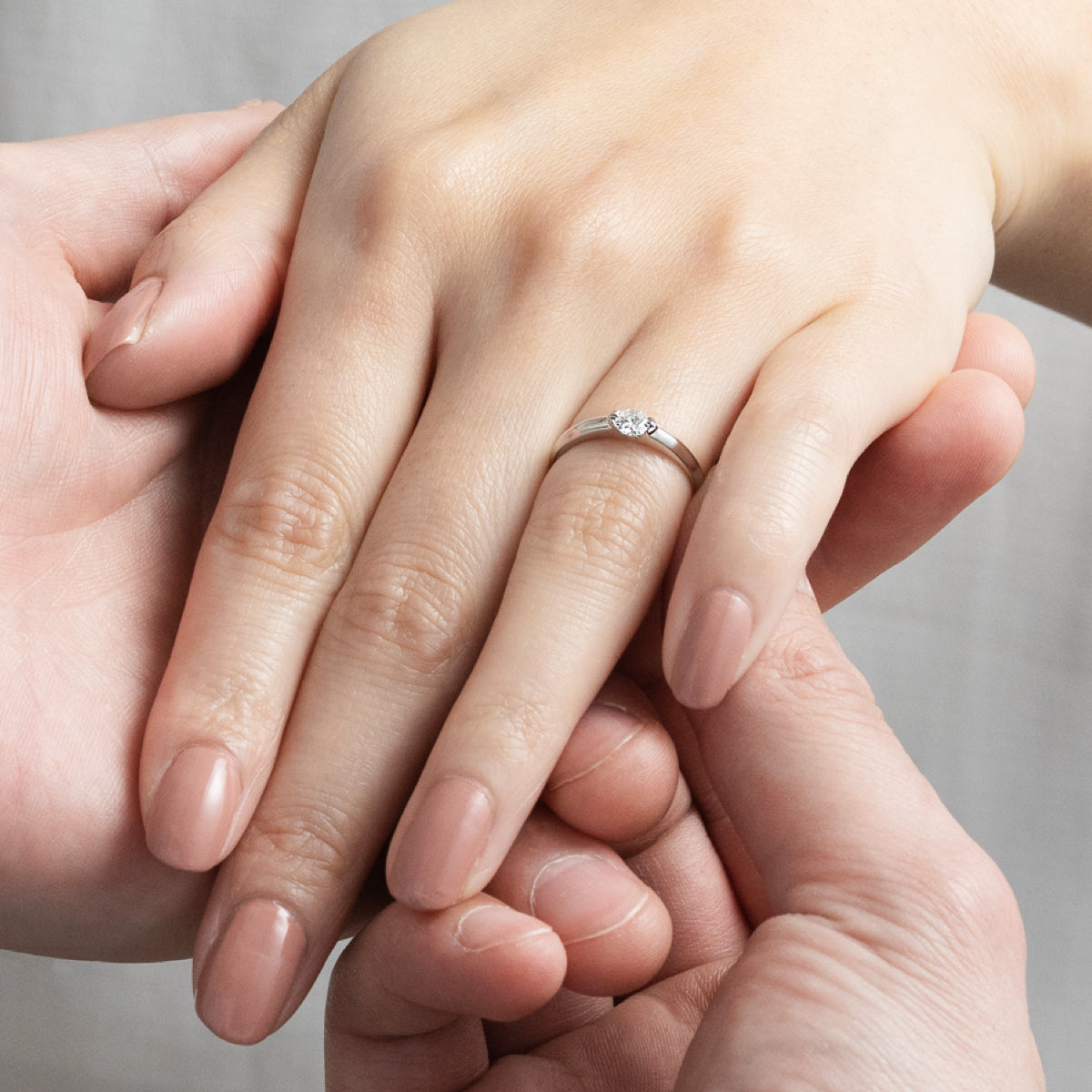 ダイヤモンドリング 0.2ct-up PT900 プラチナ 2本爪留め – facett 公式