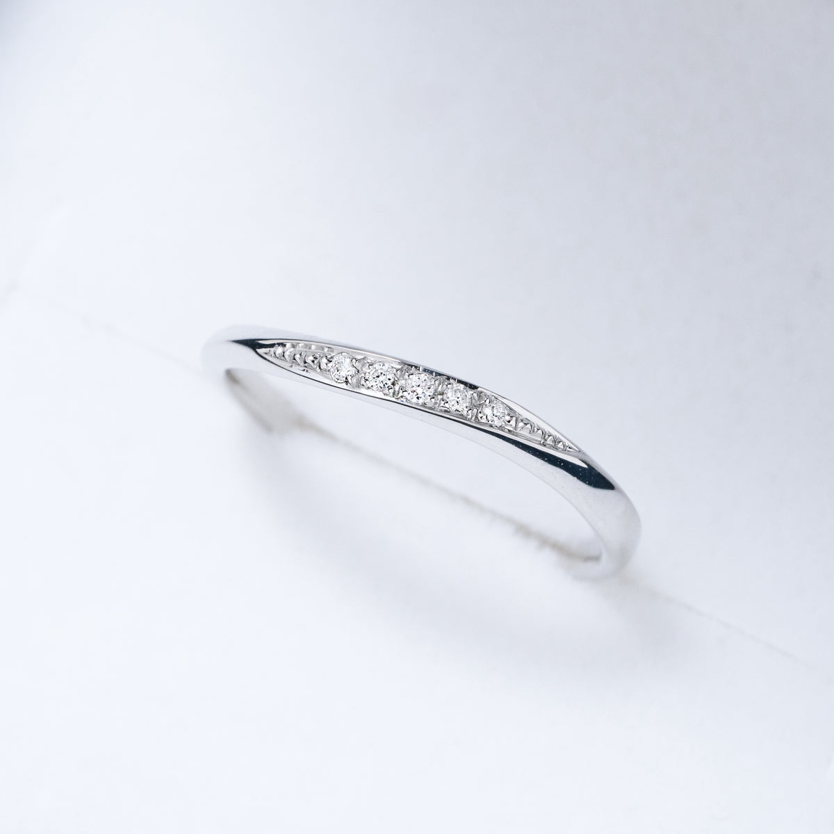 ダイヤモンドリング 5石 0.025ct PT900 プラチナ – facett 公式