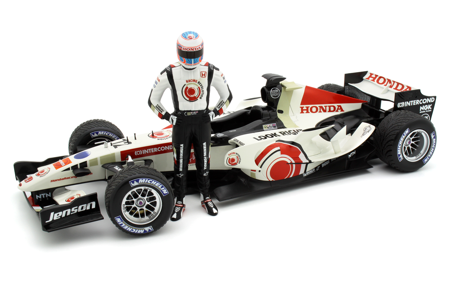 Minichamps 1:18 Honda RA106s - Jenson Button 2006 | DiecastXchange