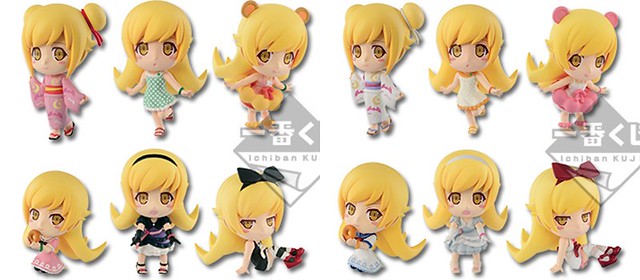 一番くじ化物語 きゅんキャラまとめてみました : ふぃぎゅる！