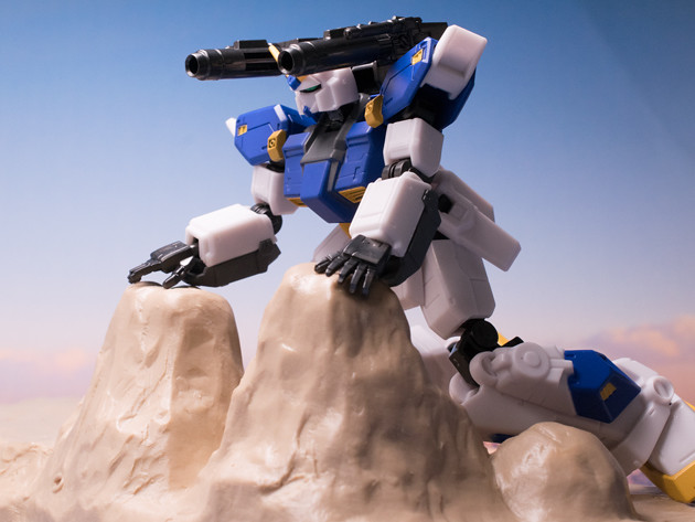 レビュー バンダイ食玩 機動戦士ガンダム Gフレーム02 ガンダム6号機