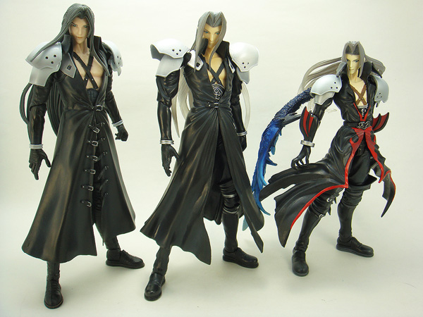 KINGDOM HEARTS プレイアーツ Vol.2 セフィロス レビュー - HYPER