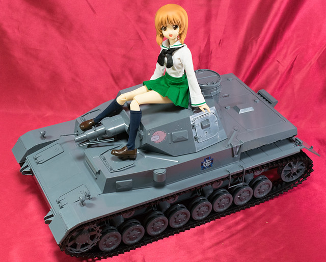 レビュー figma Vehicles IV号戦車D型 本戦仕様（ガールズ＆パンツァー