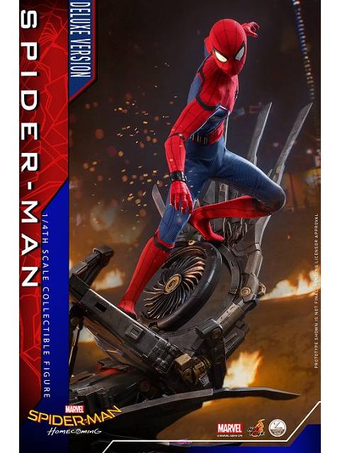 HOTTOYS クオータースケール スパイダーマン DX版 「スパイダーマン