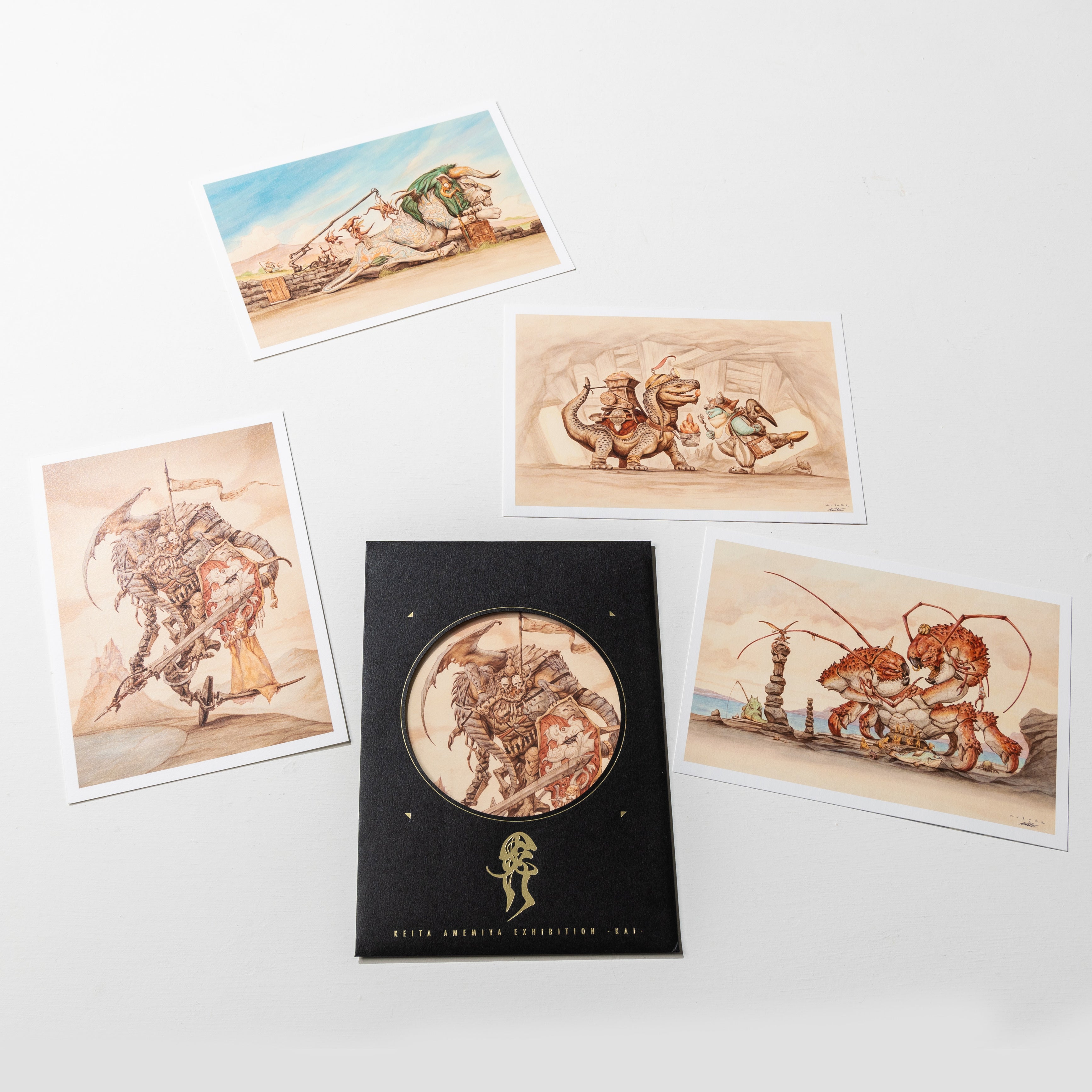 雨宮慶太仕事展-界- アートカードセット – FAV ALL