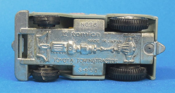 トミカ 日本航空 コンテナー ケン引車 No.96-1 1975年4月発売 日本製