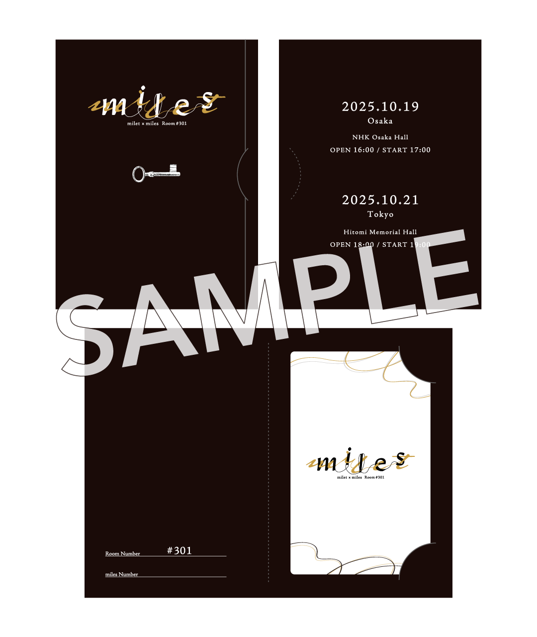 milet × miles Room#301「Photo追加」 | miles | milet official