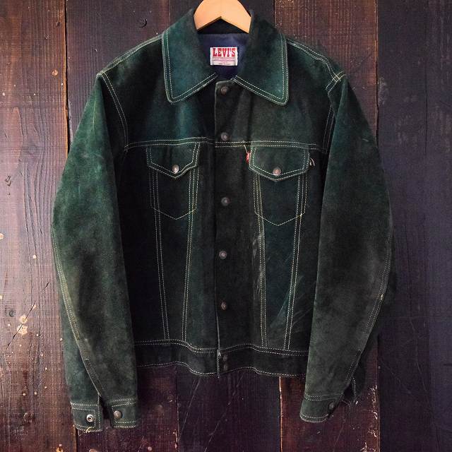 70's LEVI'S BIGE スエードレザージャケット 70年代 ビッグe