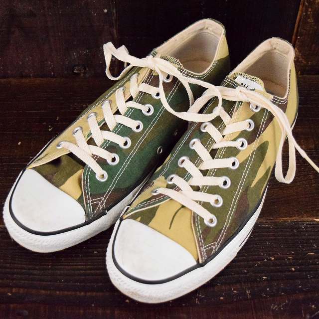 90's CONVERSE ALLSTAR USA製 カモ柄 90年代 コンバースオールスター