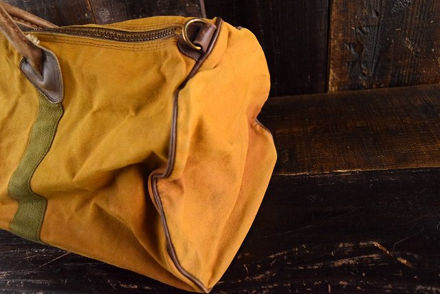 60's L.L.BEAN 筆記体タグ キャンバスボストンバッグ60年代 エルエル
