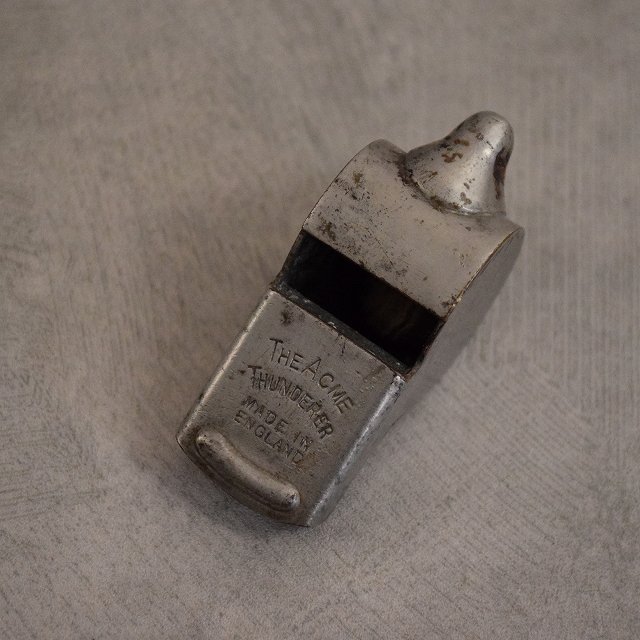 VINTAGE ENGLAND製 The Acme Thunderer Whistleイングランド製