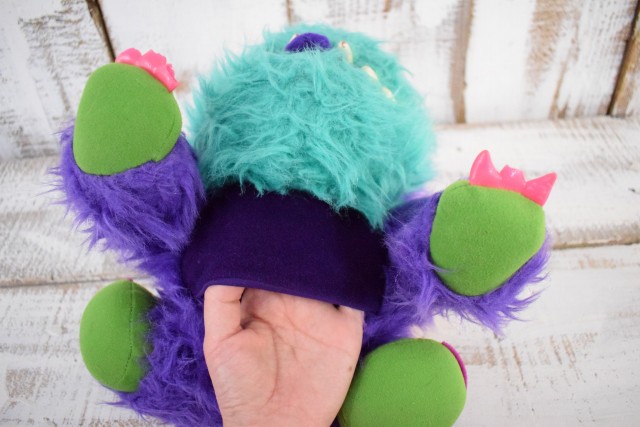 80年代 マイペットモンスター パペット 人形 カラフル パープル