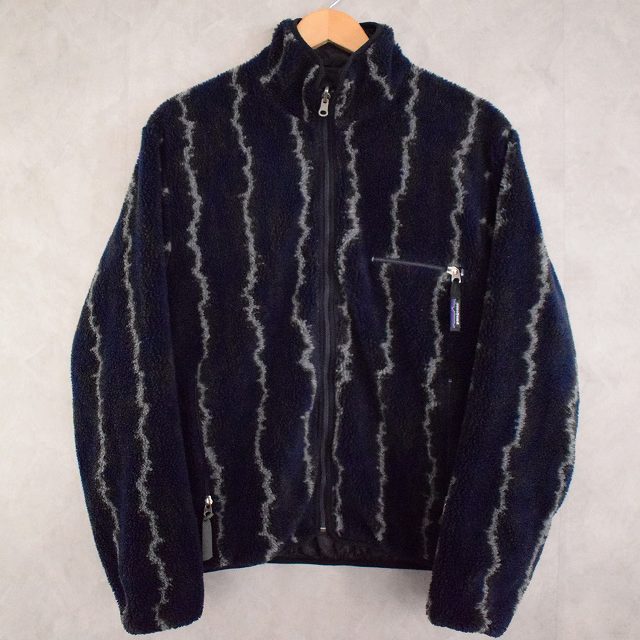 90年代 アメリカ製 パタゴニア グリセード リバーシブル ブラック 黒