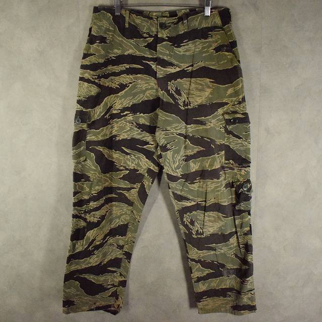 60S 鬼フェード 実物 タイガーストライプ タイガーカモ ベトナム戦 60S