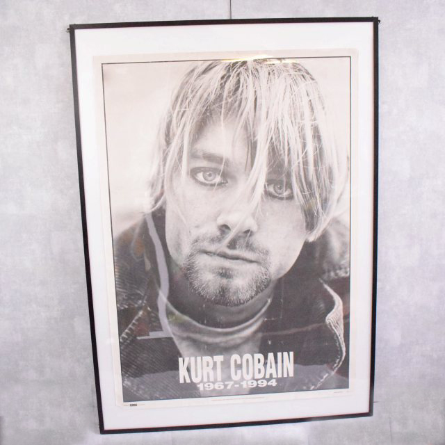 90年代 カートコバーン ニルバーナ ロックバンド ポスター インテリア