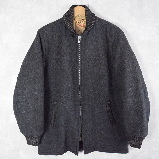 50年代 50s 60年代 60s メルトン カーコート グレー ヘチマ襟