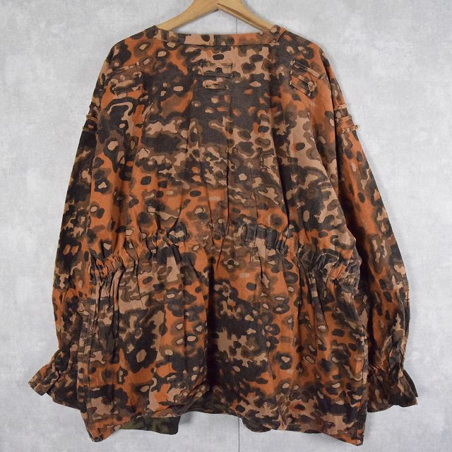 カモ リバーシブル ミリタリー ユーロ ヨーロッパ プルオーバー レース