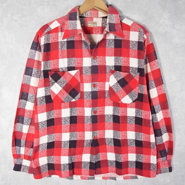 60年代 60s マクレガー アメリカ製 ループカラーシャツ 開襟 ボックス