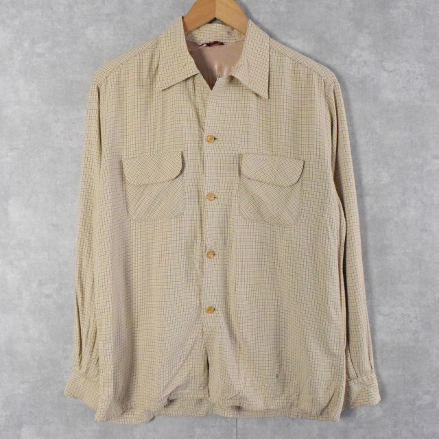 50年代 50s 長袖 タウンクラフト ペニーズ ストアブランド