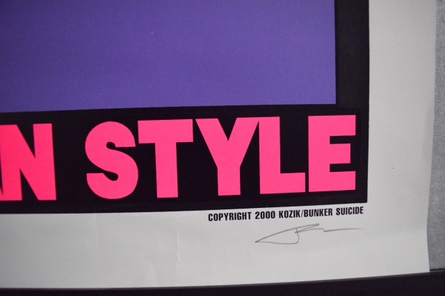 00s 00年代 コジック ポスター アメリカンスタイル チャールズマンソン