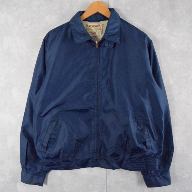 60年代 60s マクレガー アメリカ製 ネイビー ドリズラージャケット