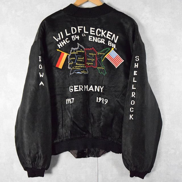 80年代 80s ドイツ アメリカ ミリタリー 軍 ブラック 黒 | ビンテージ