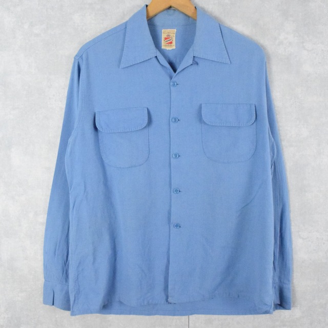 50年代 50s 長袖 開襟 ループカラー | ビンテージ古着屋Feeet 通販